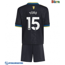 Fotballdrakt Barn Manchester United Leny Yoro #15 Tredjedraktsett 2025-26 Kortermet (+ Korte bukser)